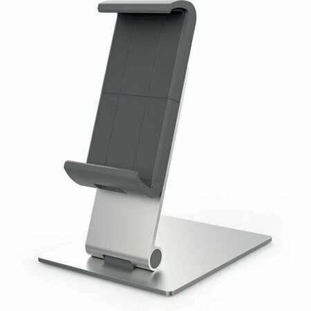 DURABLE OFFICE PRODUCTS Tablet Holder, Desktop, 6-1/10inWx7-1/10inDx9-1/2inH, Silver DBL893723
